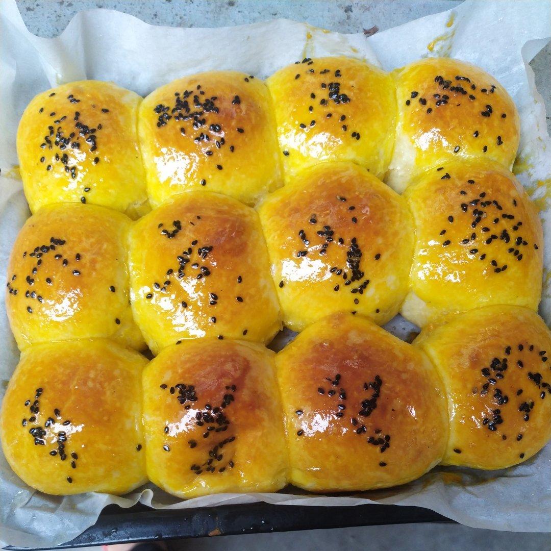 椰蓉餐包（一次发酵，玉米油版，或黄油）