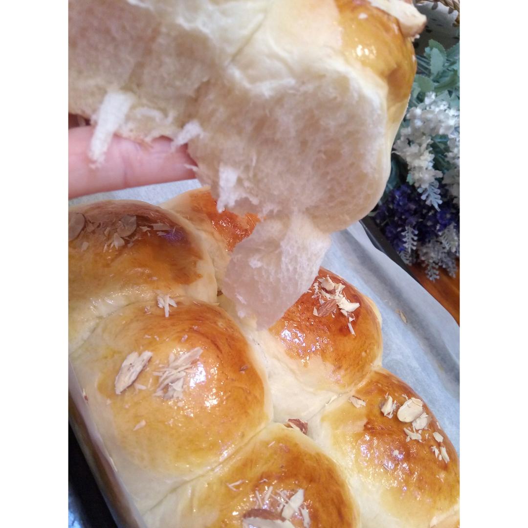 鲜奶油小餐包（一次发酵）