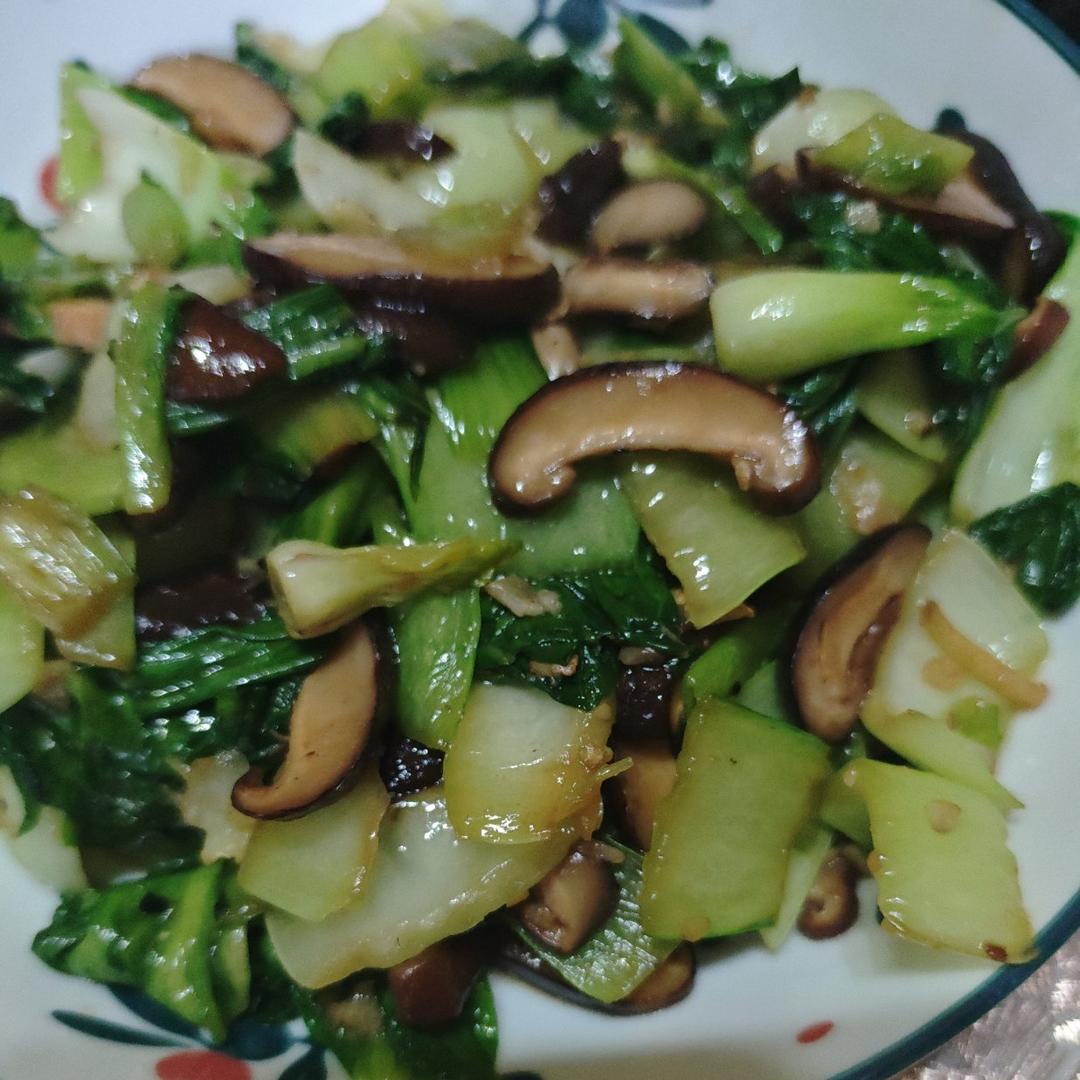 香菇油菜（简单快手）