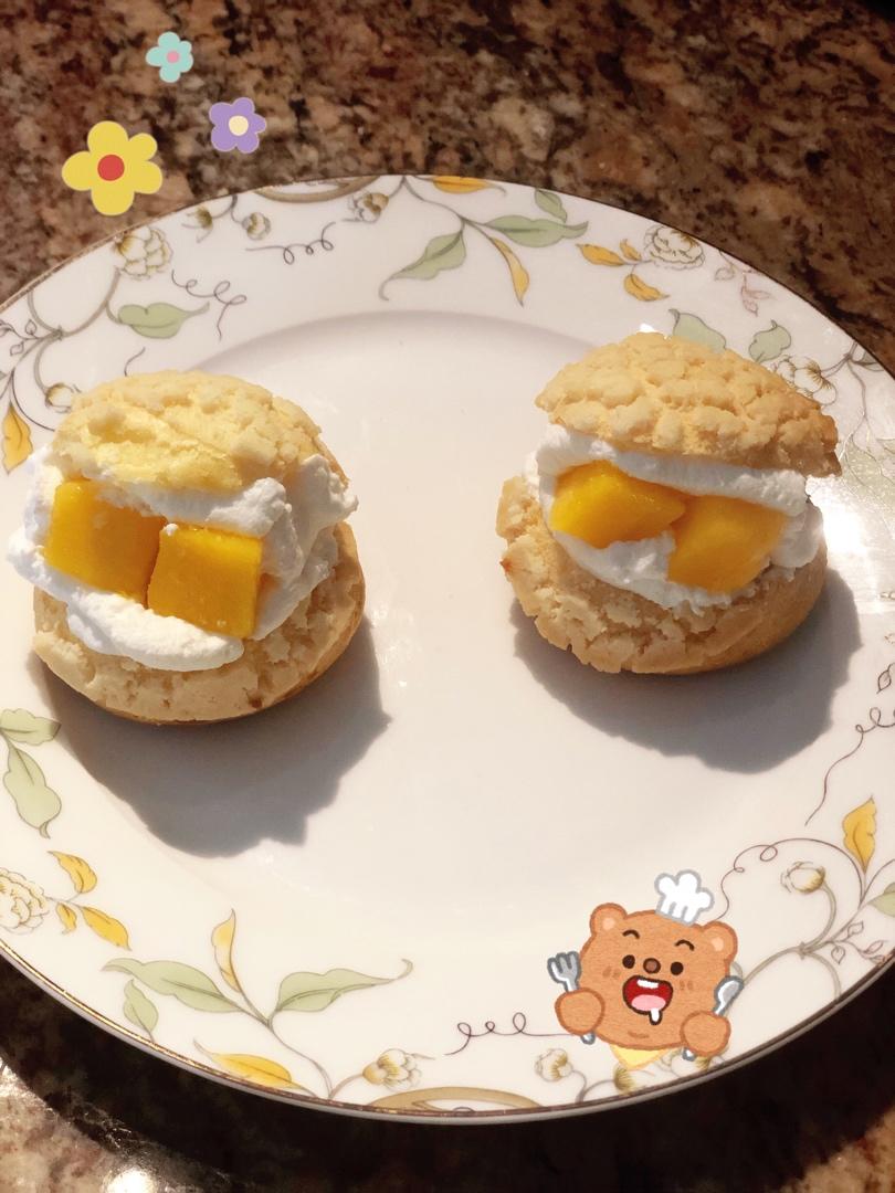 十分美味的酥皮泡芙