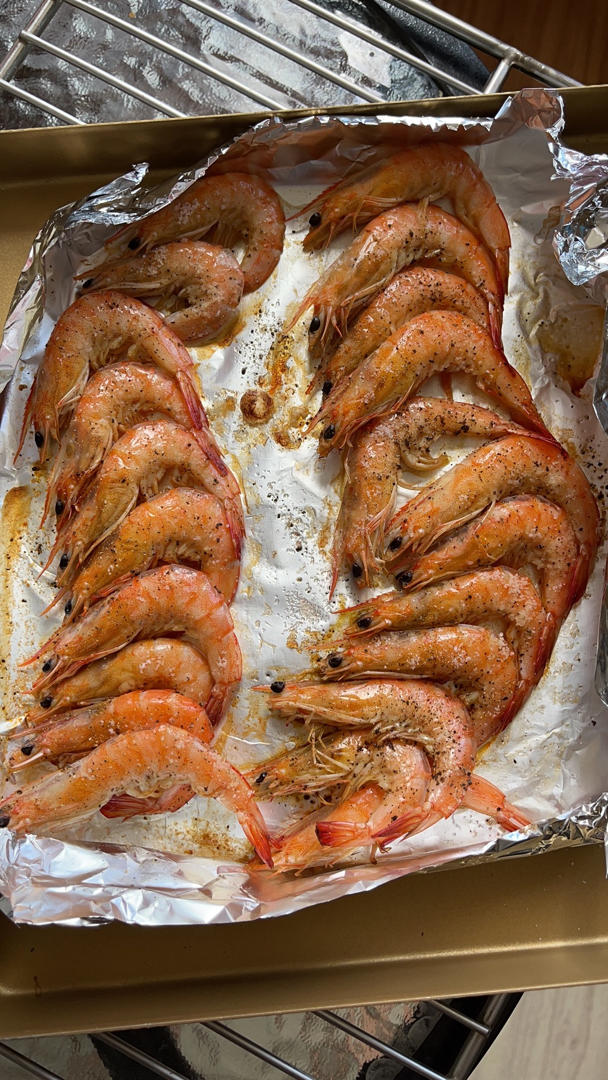 孜然烤虾（烤箱版）