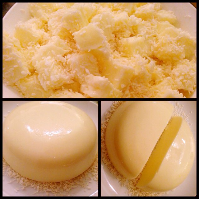 85度C 》椰丝牛奶小方