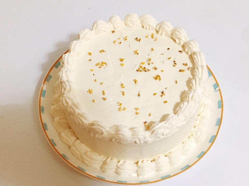 从里到外的桂花蛋糕的做法步骤图 迷路的迷路的麋鹿 下厨房