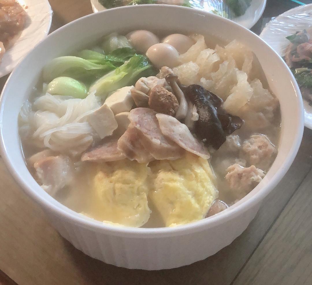 蛋饺什锦汤