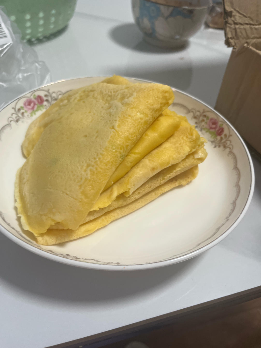 简单快手蔬菜鸡蛋煎饼