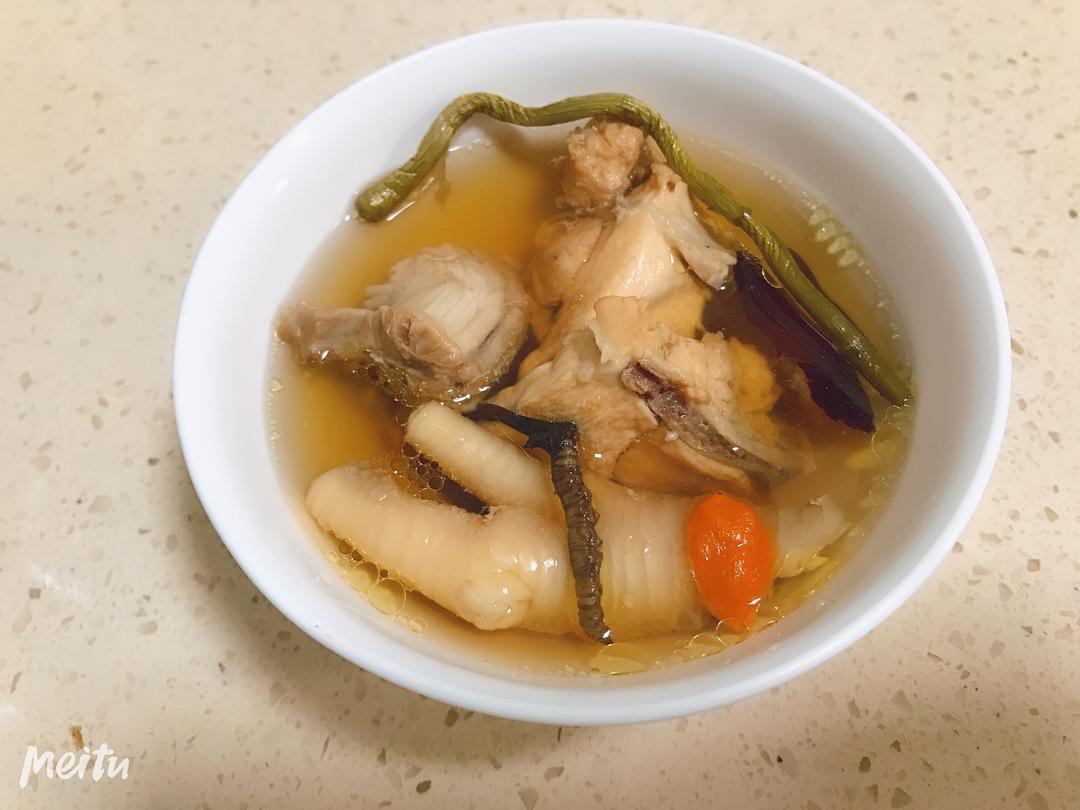 虫草石斛鸡汤