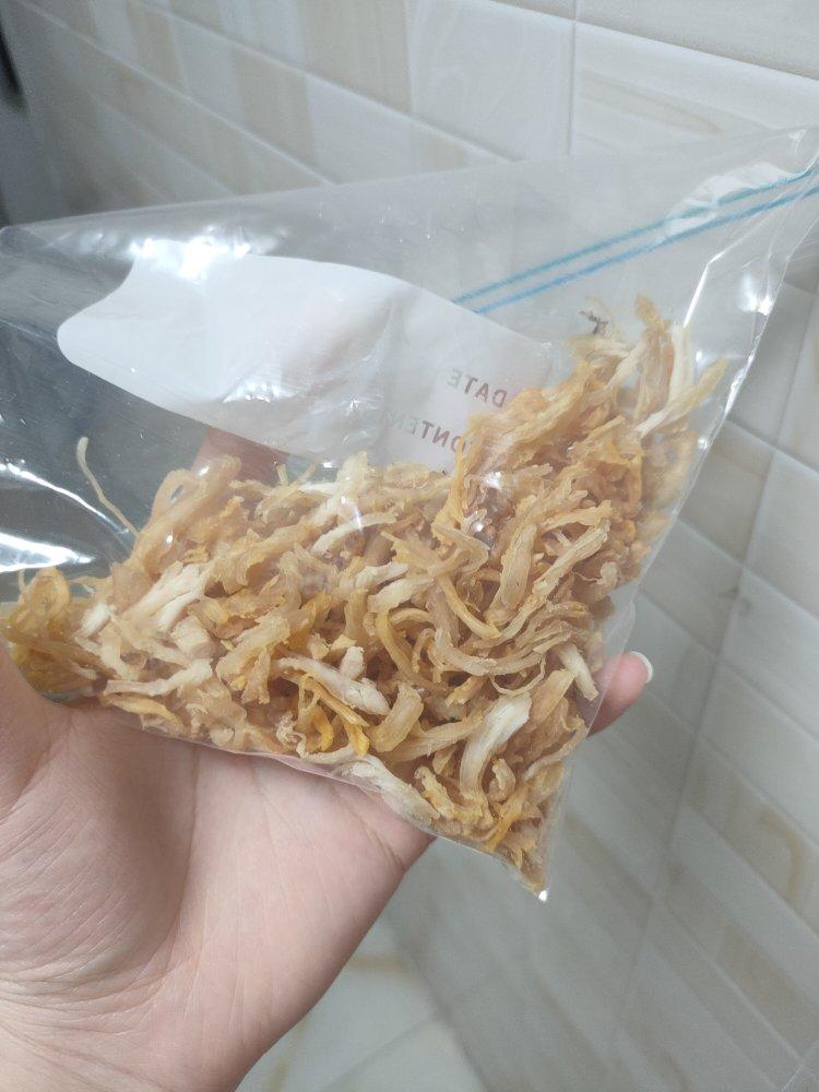 自制猫零食-烤鸡胸肉（烤鸡丝）