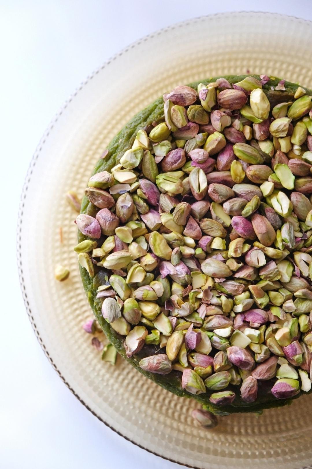 复刻巴黎名店Jardin Sucré的开心果法式布丁塔🍮