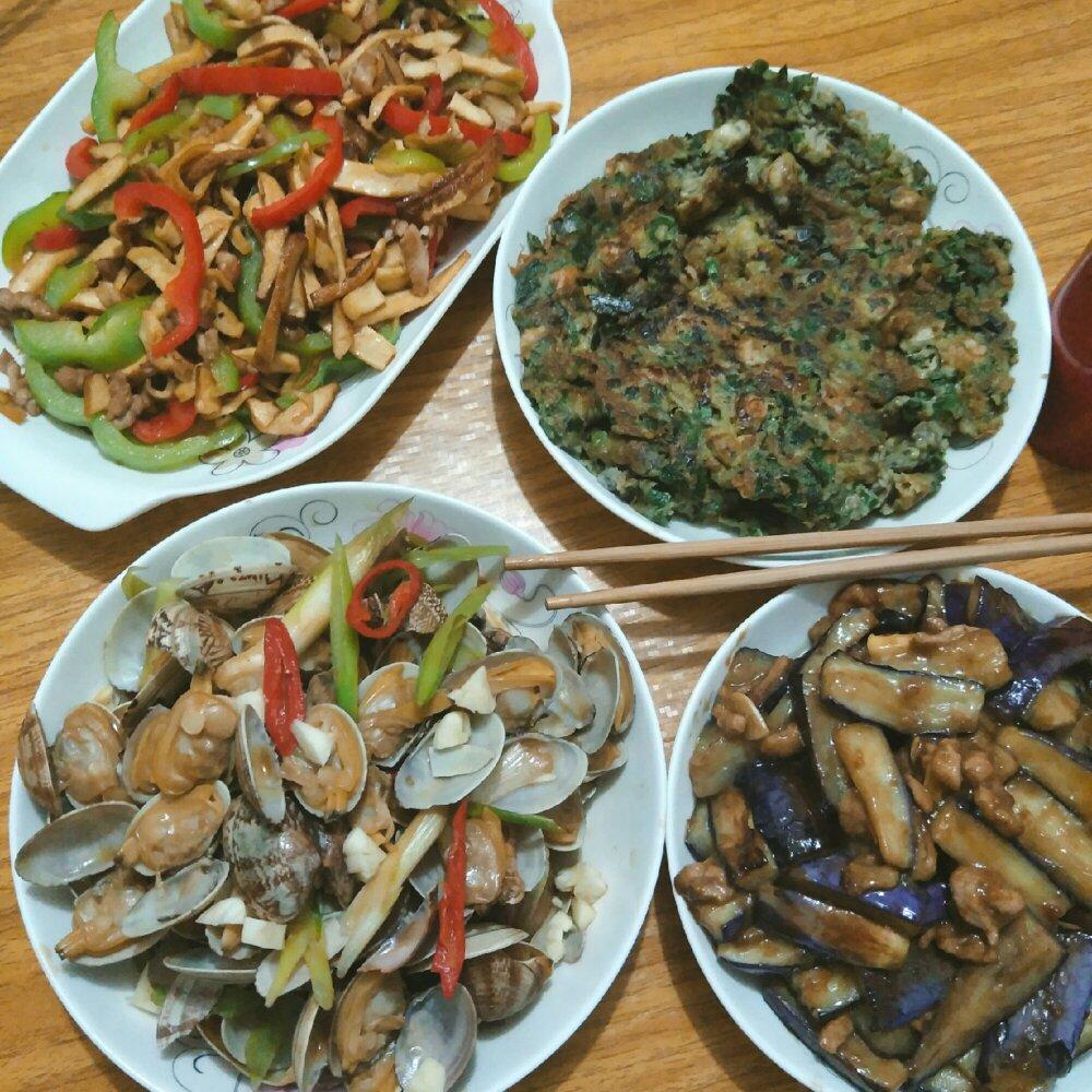 做菜给你吃啊啊啊啊啊做的晚餐2018年4月8日