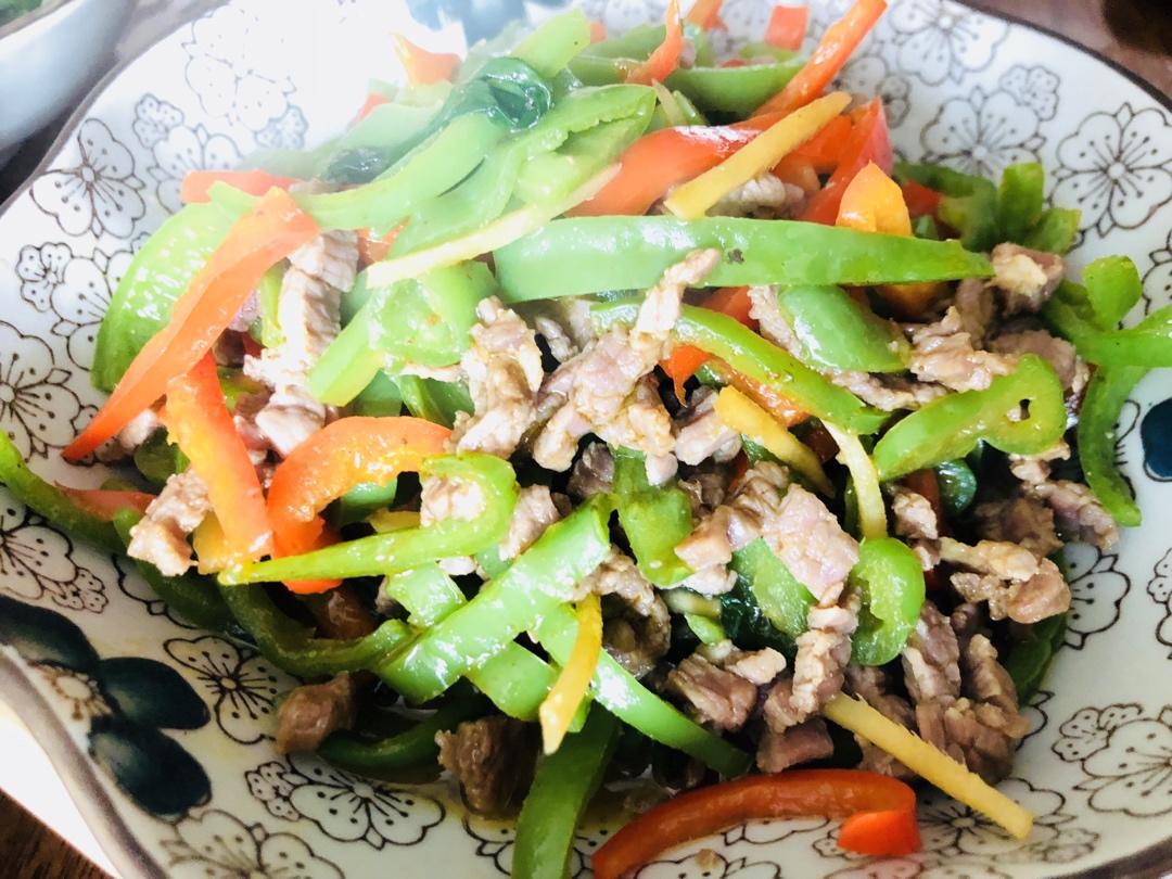 青椒炒牛肉