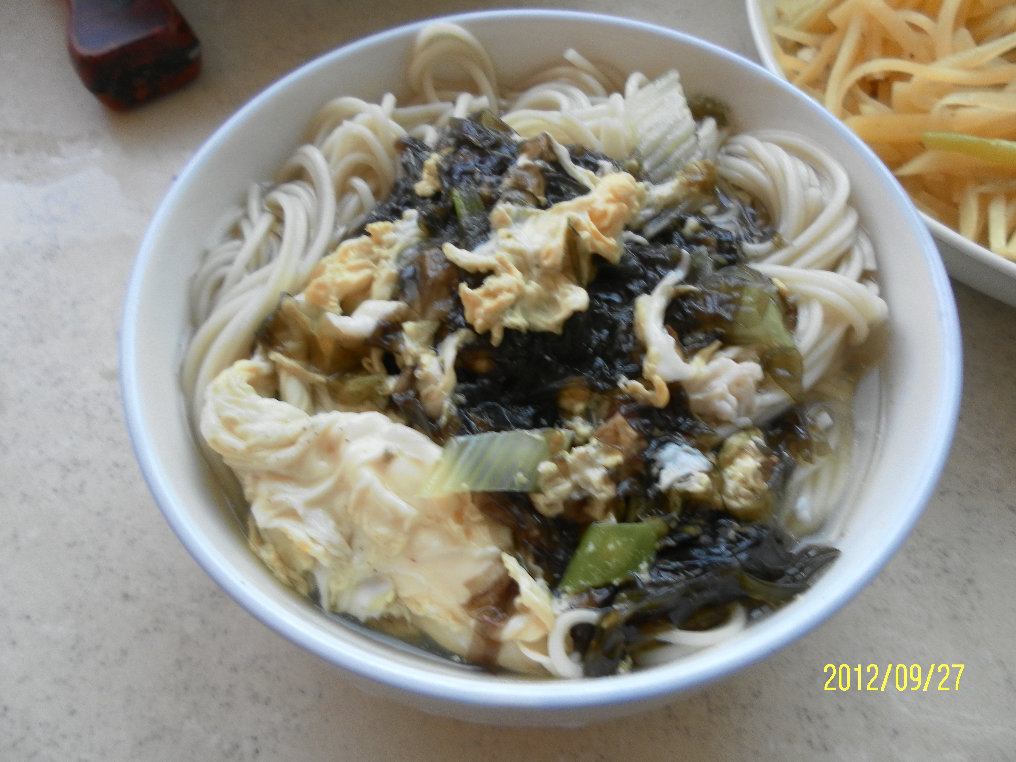 番茄紫菜蛋花汤