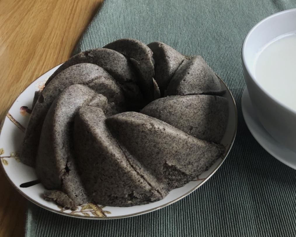 自打磨黑米糕 #小美#的做法