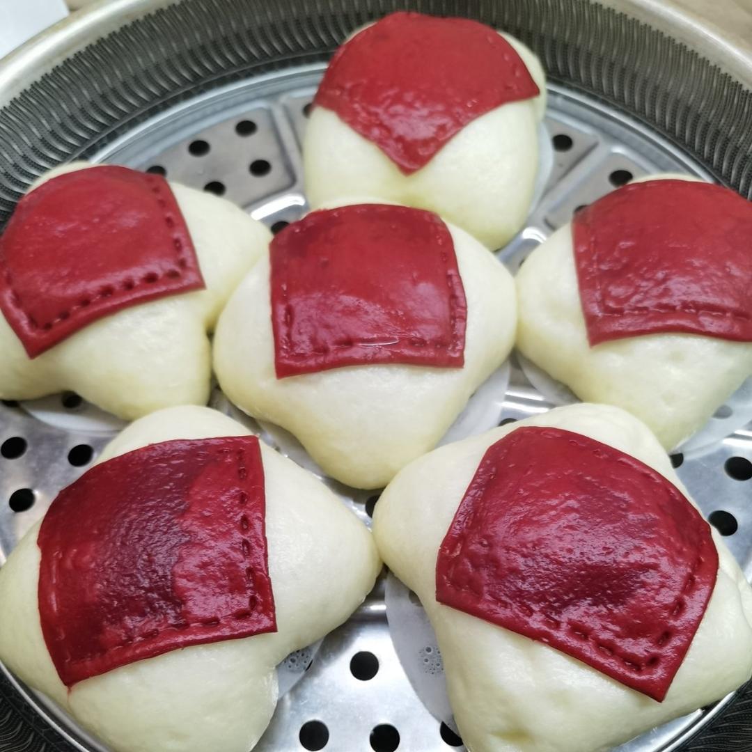 [原创]“八方来财”蜜豆包（一次发酵原创超详细版）