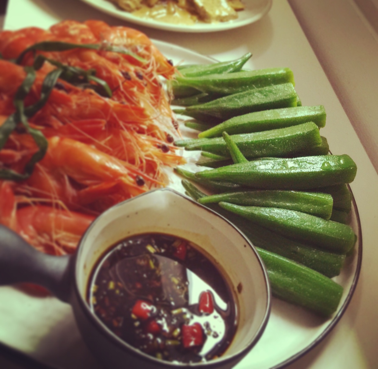 【白灼秋葵】清爽简单