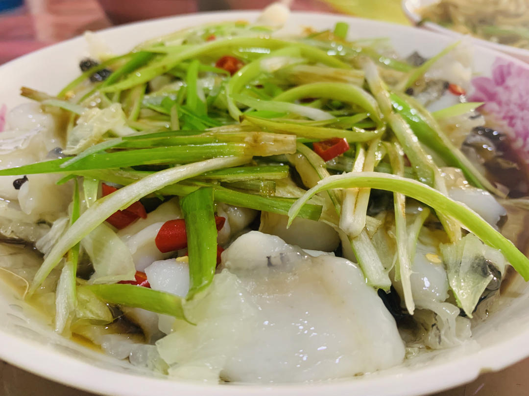 葱油鱼片