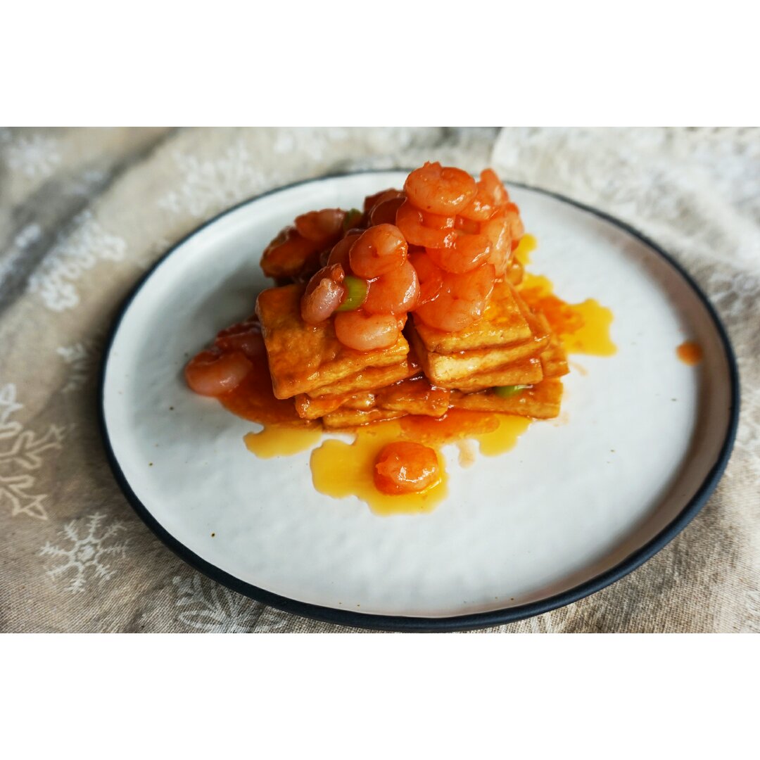 鲜虾番茄豆腐