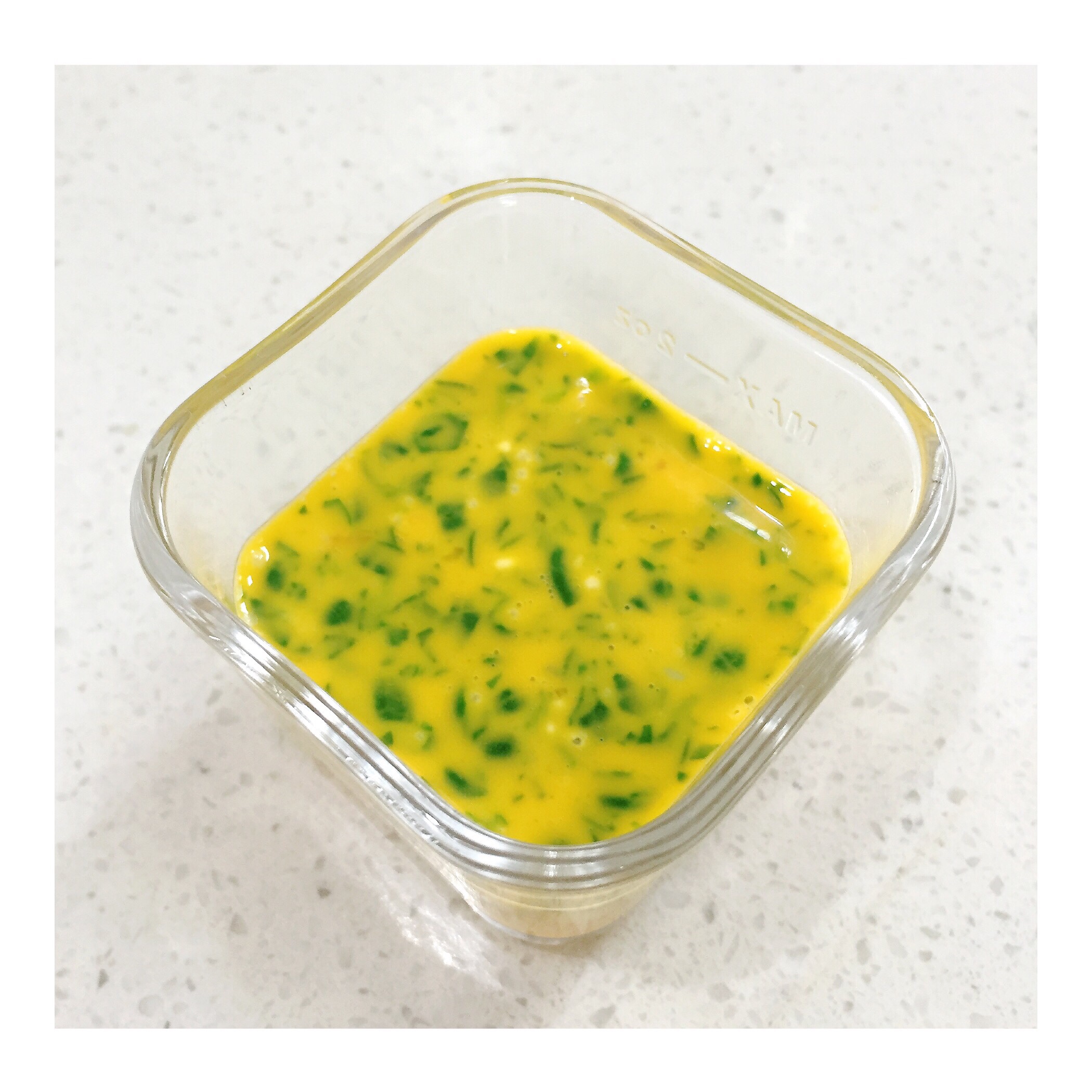 辅食—菠菜蛋黄蒸糕的做法 步骤4