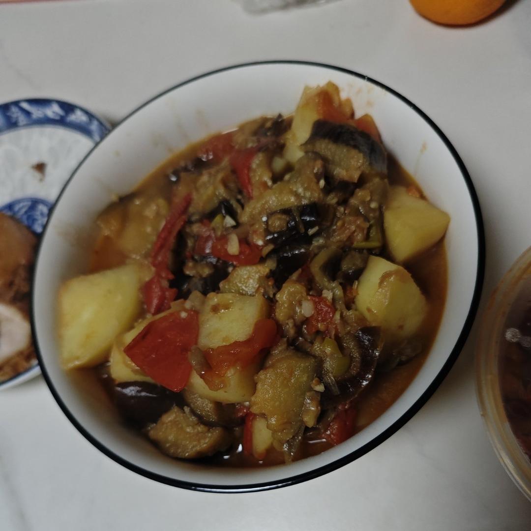 东北菜之——乱炖、豆角茄子土豆辣椒西红柿