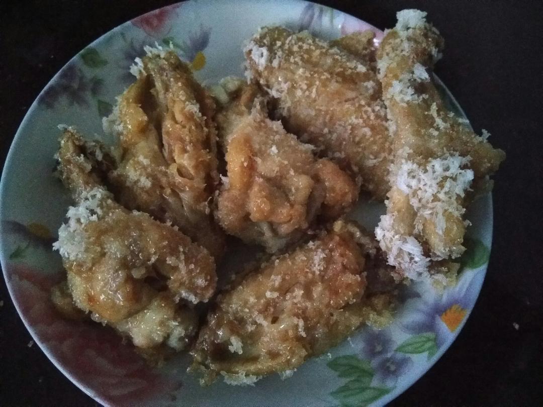 无油无烟微波炉版炸鸡翅（无难度懒人超快手菜）