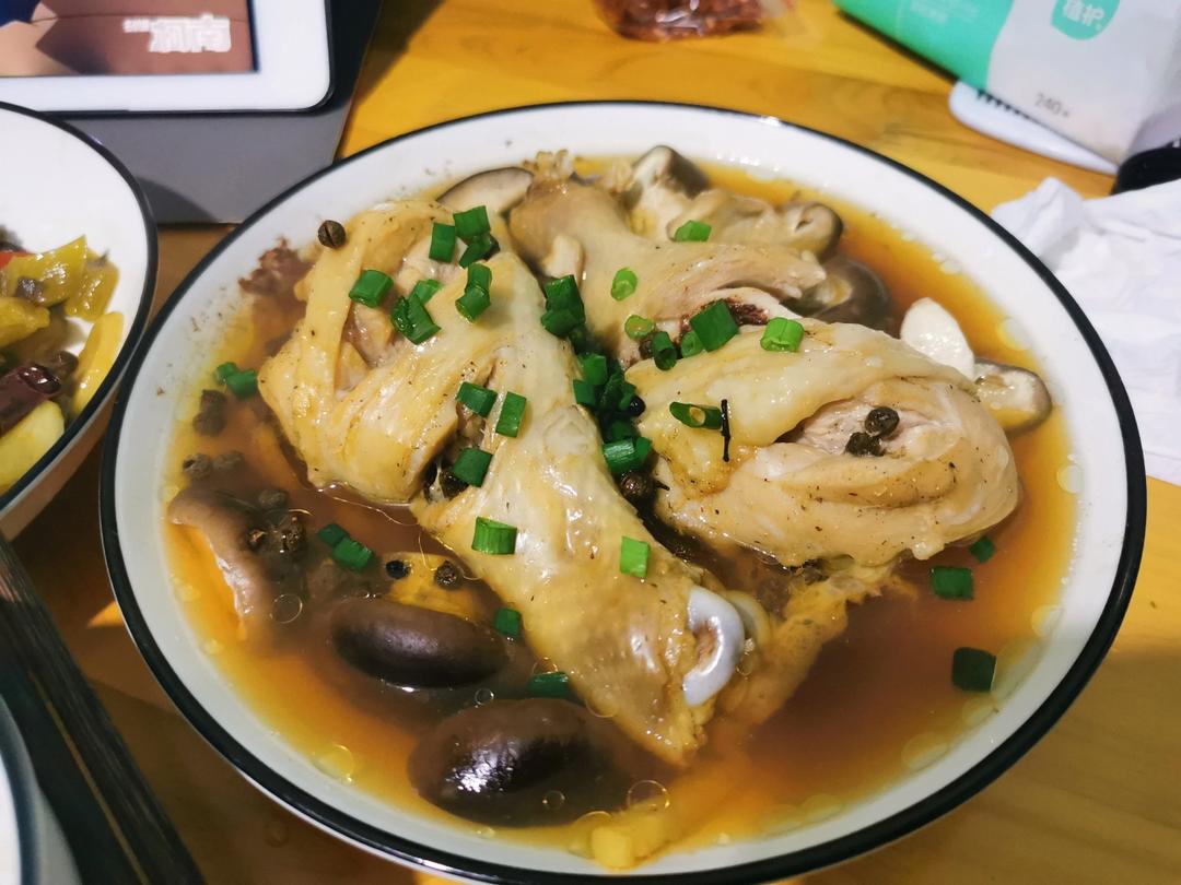 ㊙️不加一滴水不滴油，超好吃的椒盐蒸鸡腿