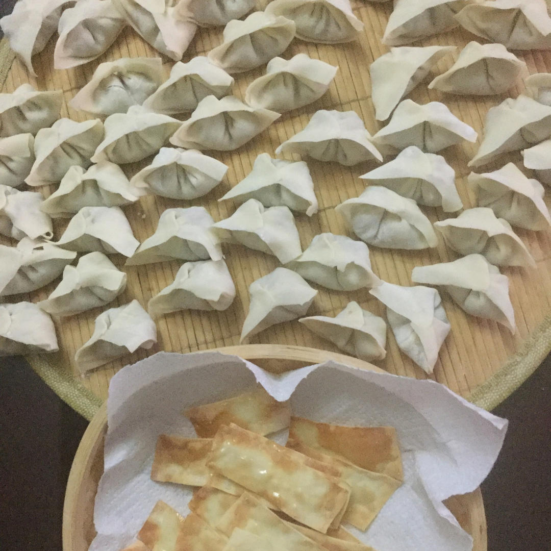 砂糖烤馄饨皮