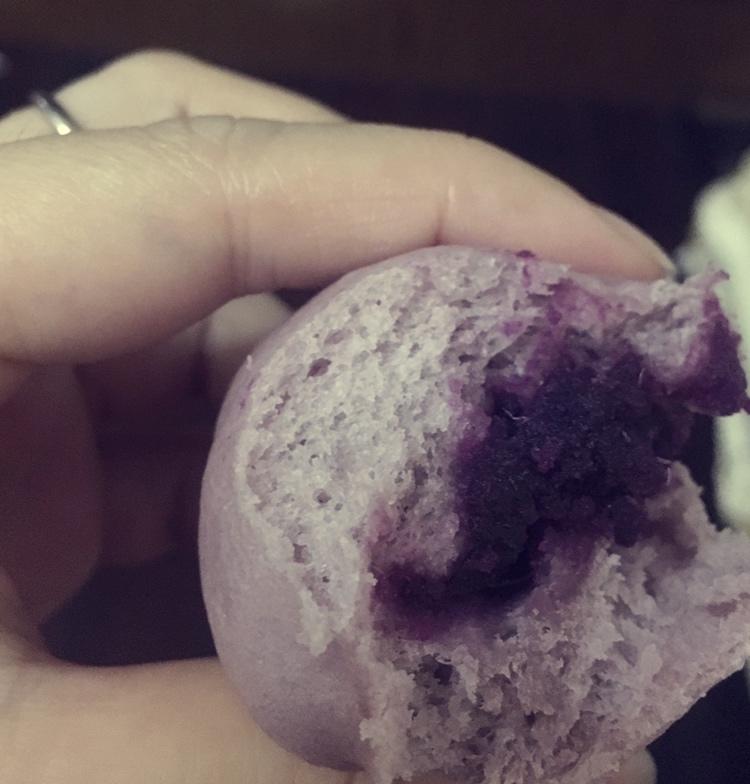 【紫薯馅】-面包机炒制健康的美味