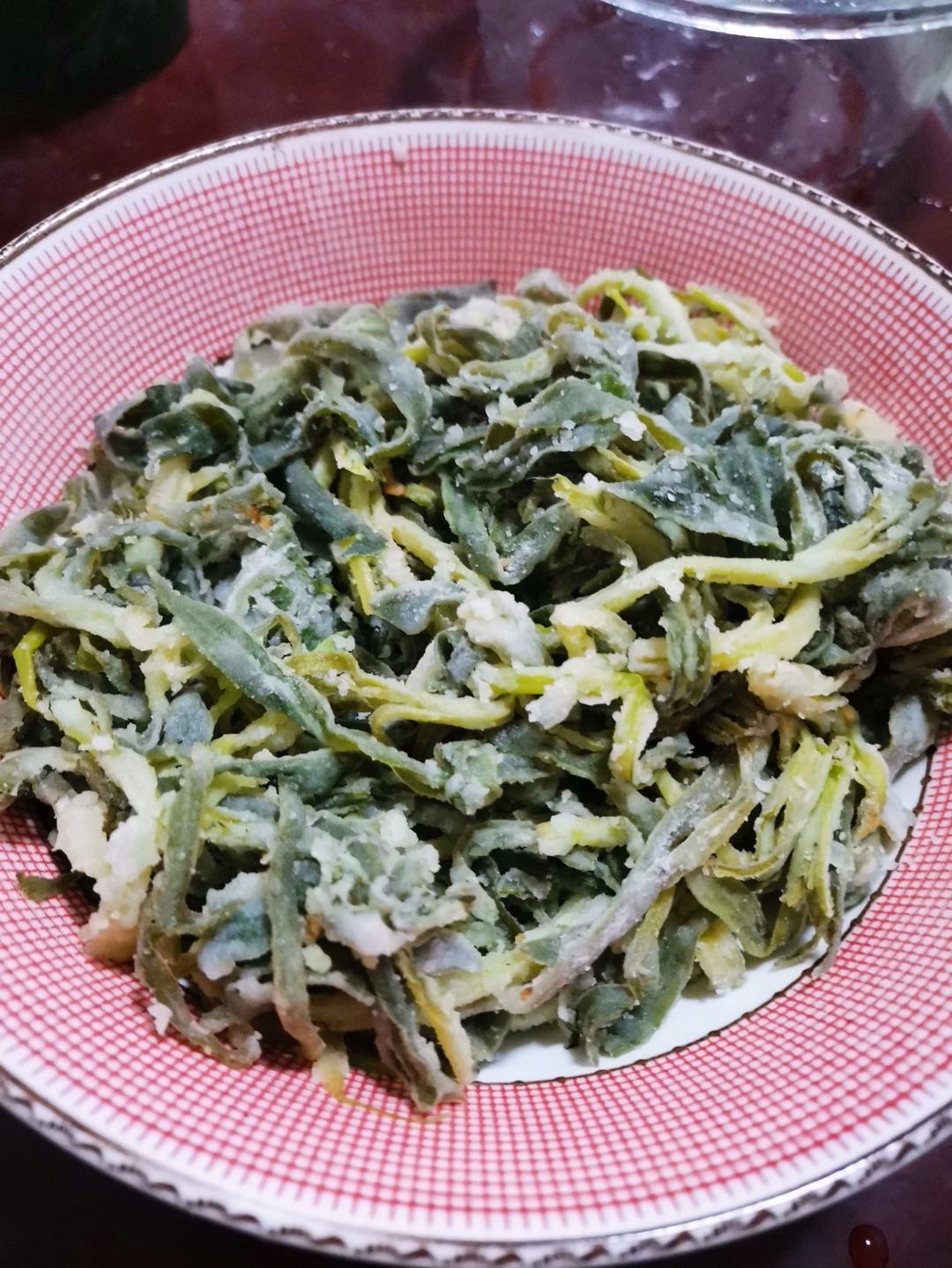 蒸野菜，蒸面条菜