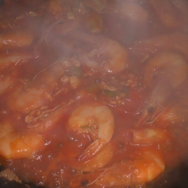 番茄虾仁