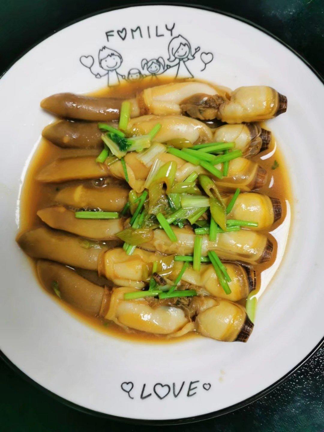 蒜蓉蛏子