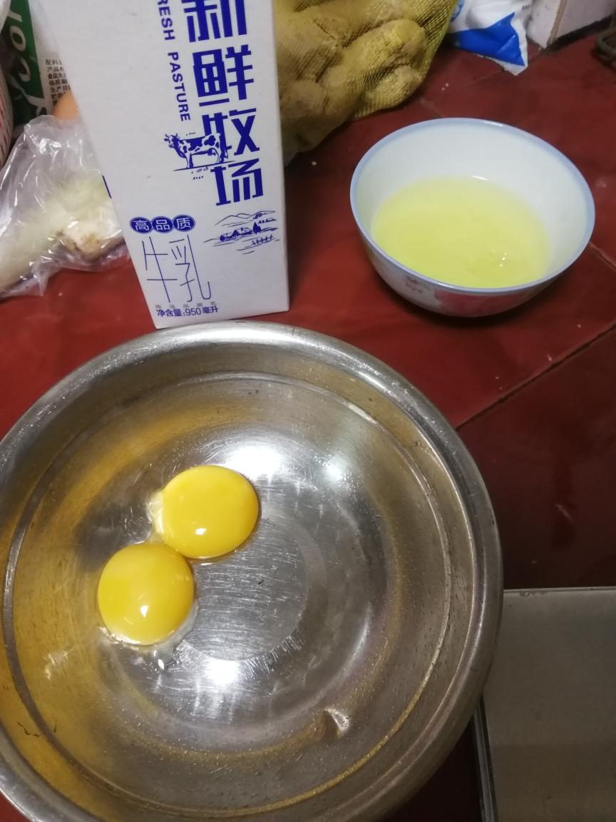 纯奶手撕吐司的做法 步骤1