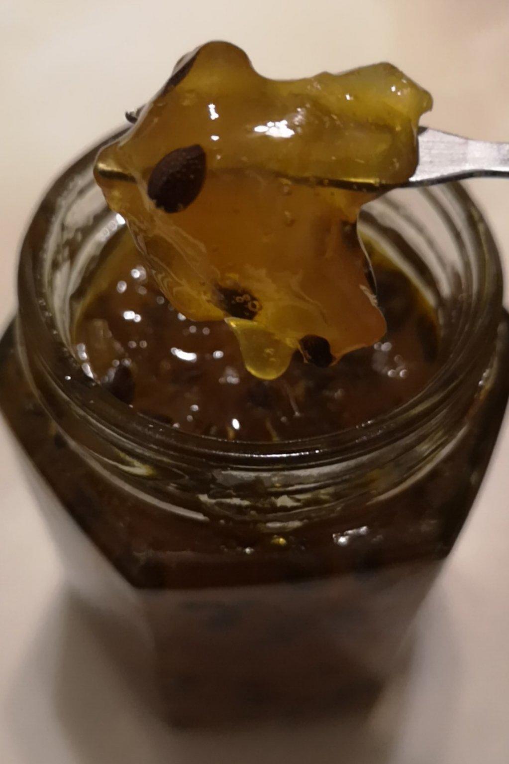 百香果雪梨果酱