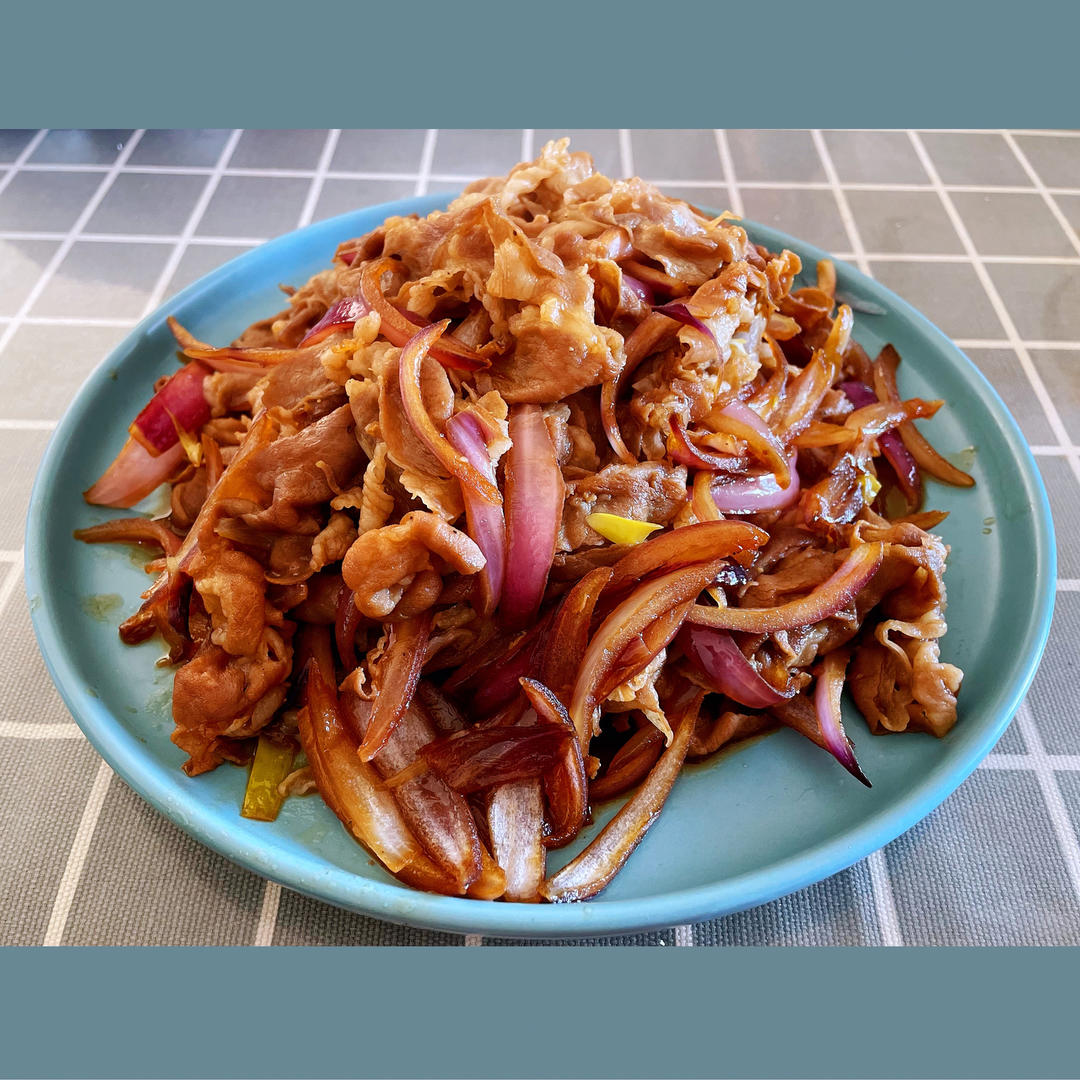 炒了20多年的葱爆羊肉