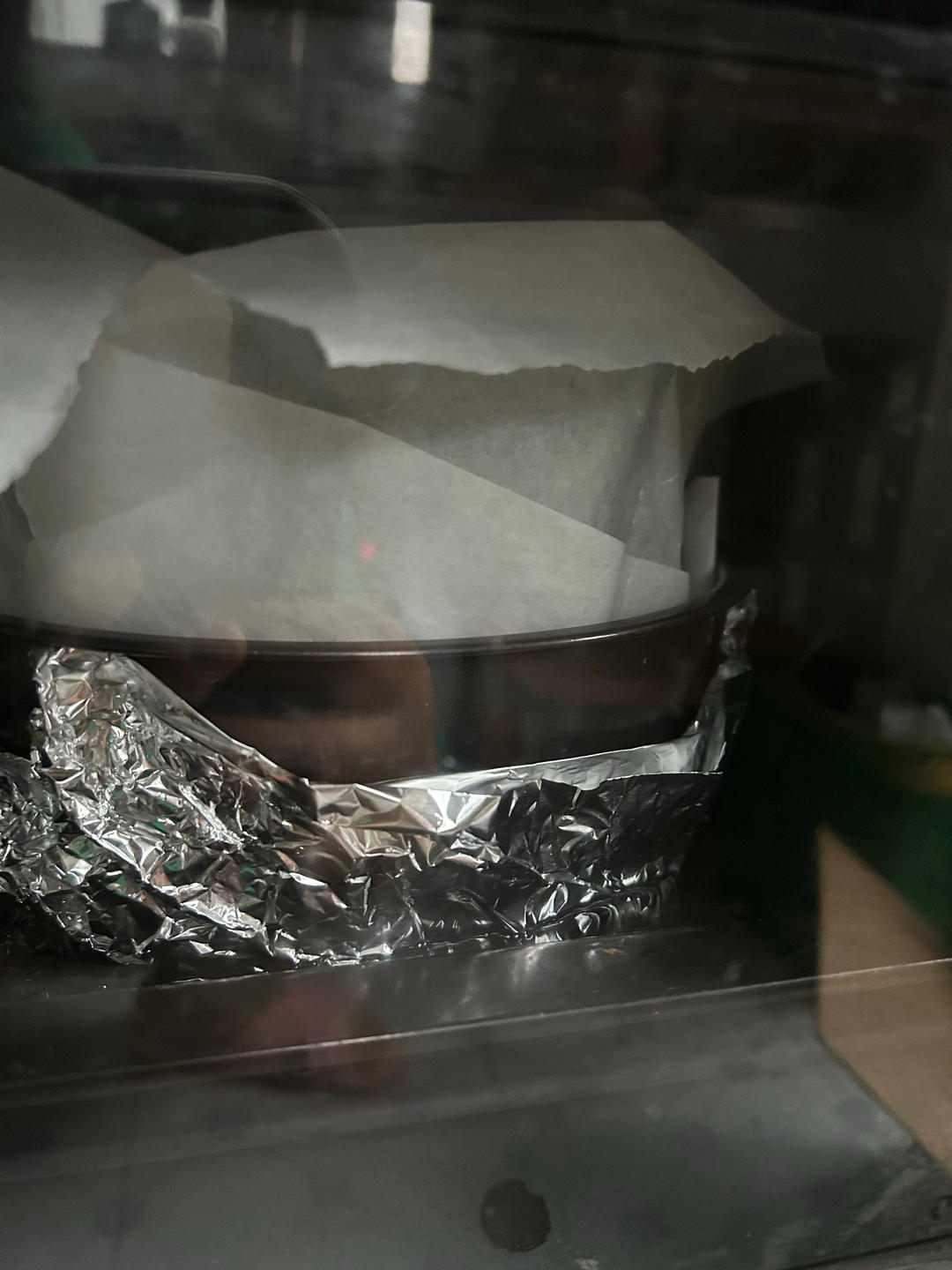 8寸圆形模具的古早蛋糕，完美方子！