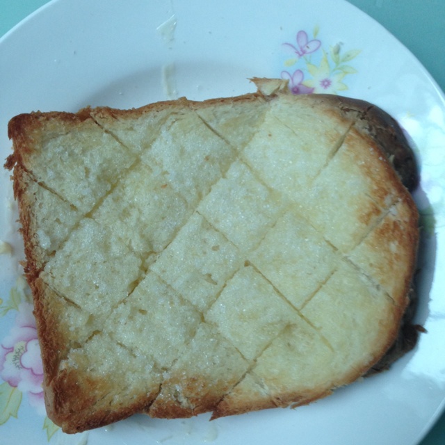 奶油砂糖厚片土司
