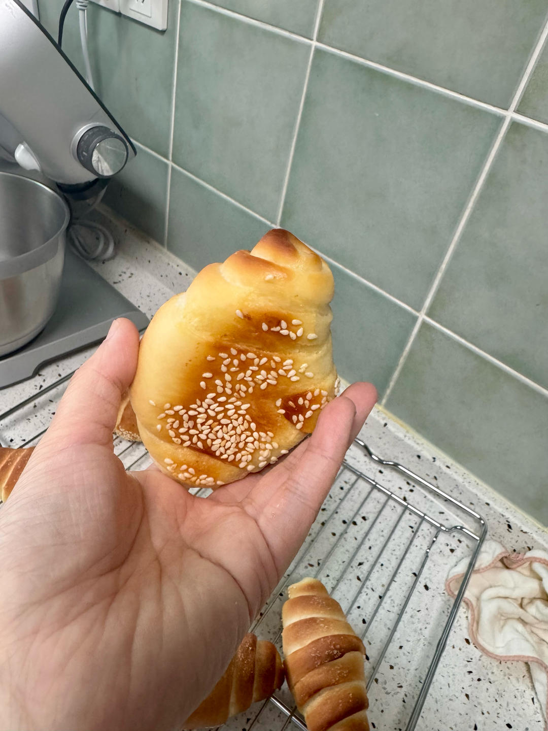 纯奶手撕吐司的做法 步骤1