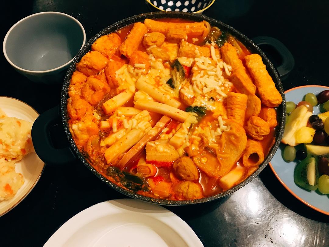 韩式芝士部队锅