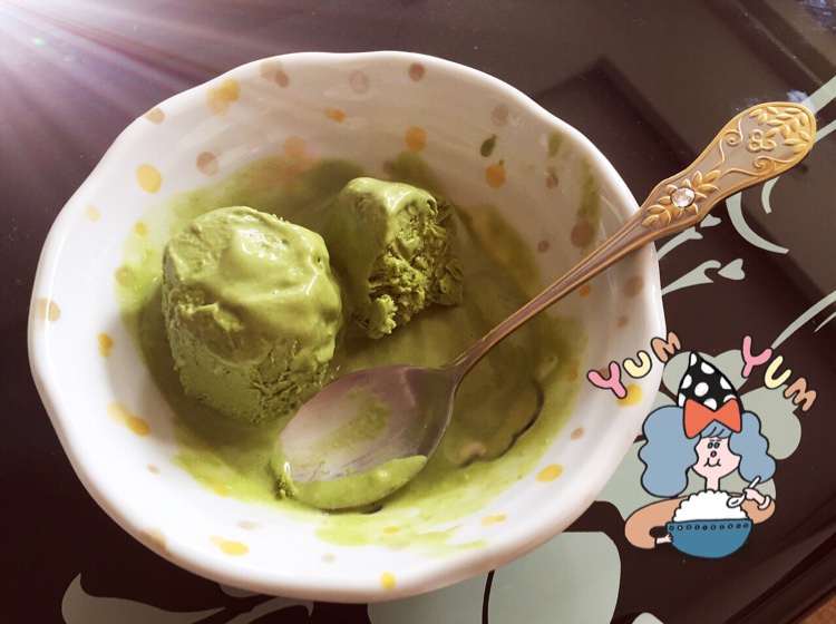 抹茶冰激凌