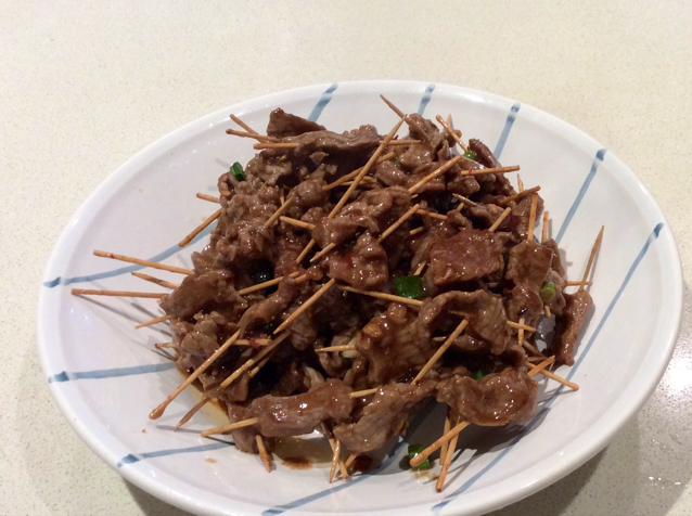 牙签牛肉 道地湖南味
