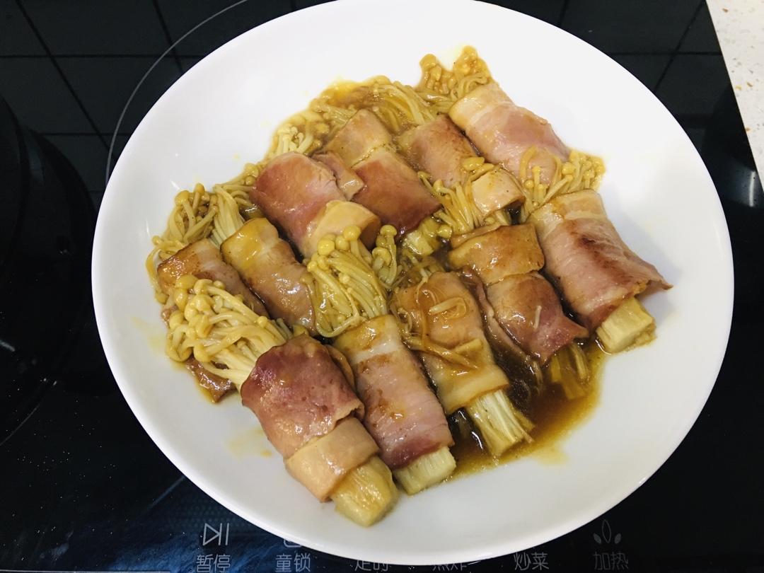 金针菇培根卷