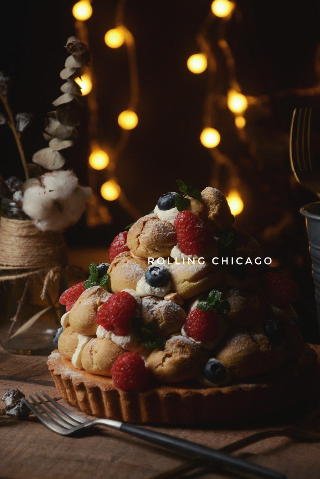 kiri奶油芝士食谱––焦糖芝士奶油泡夫塔