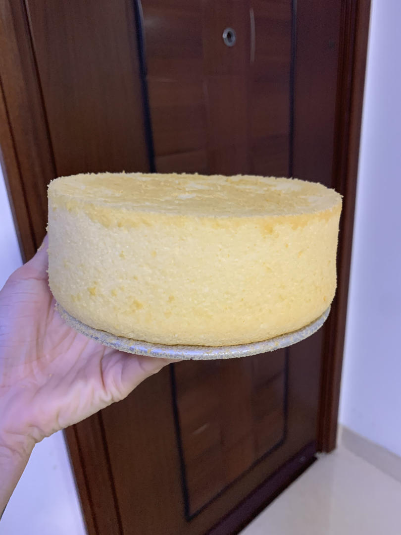超柔软6寸戚风蛋糕(附8寸配方)零失败 超详细‼️含操作视频