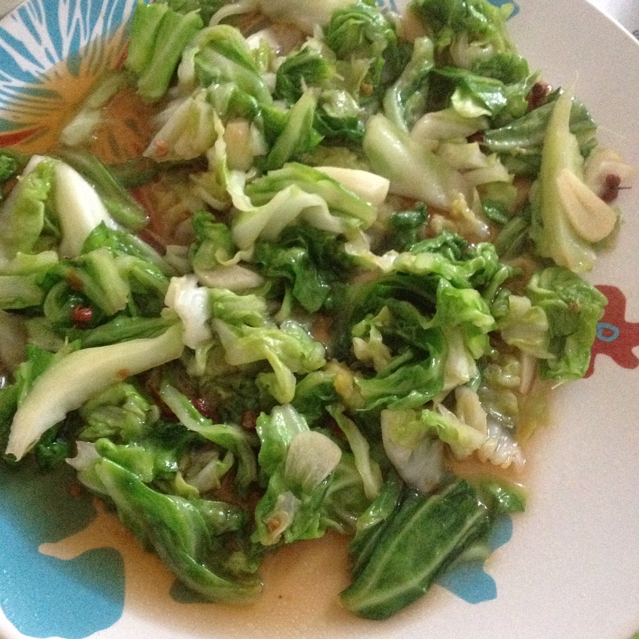 蚝油手撕包菜