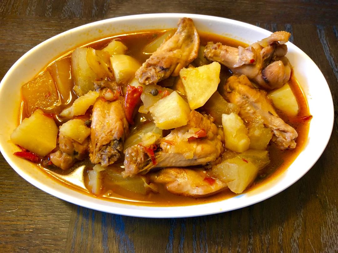 土豆烧鸡（非常下饭哦~）