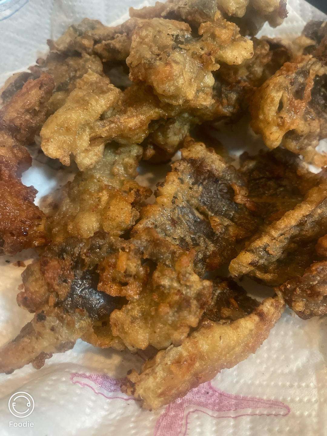 干炸蘑菇的做法，大人小孩都喜欢