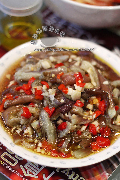 凉拌剁椒茄子的做法