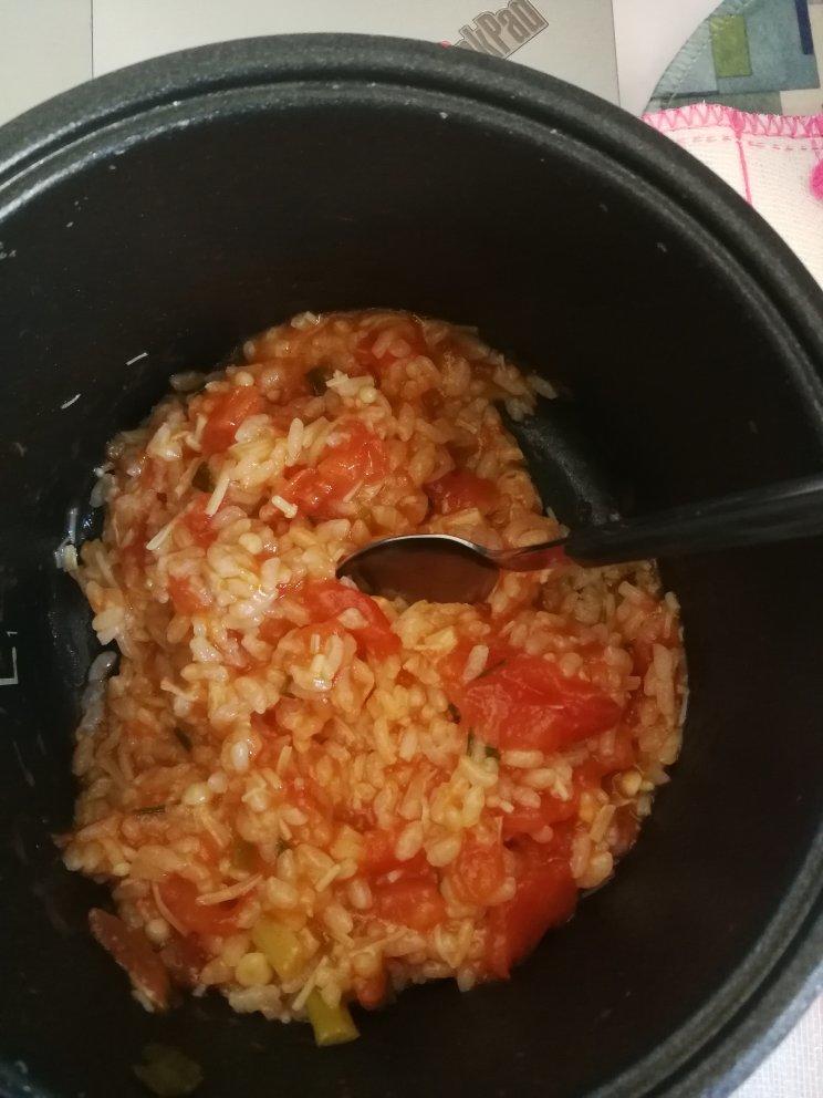 5分钟搞定超好吃的番茄🍅烩饭