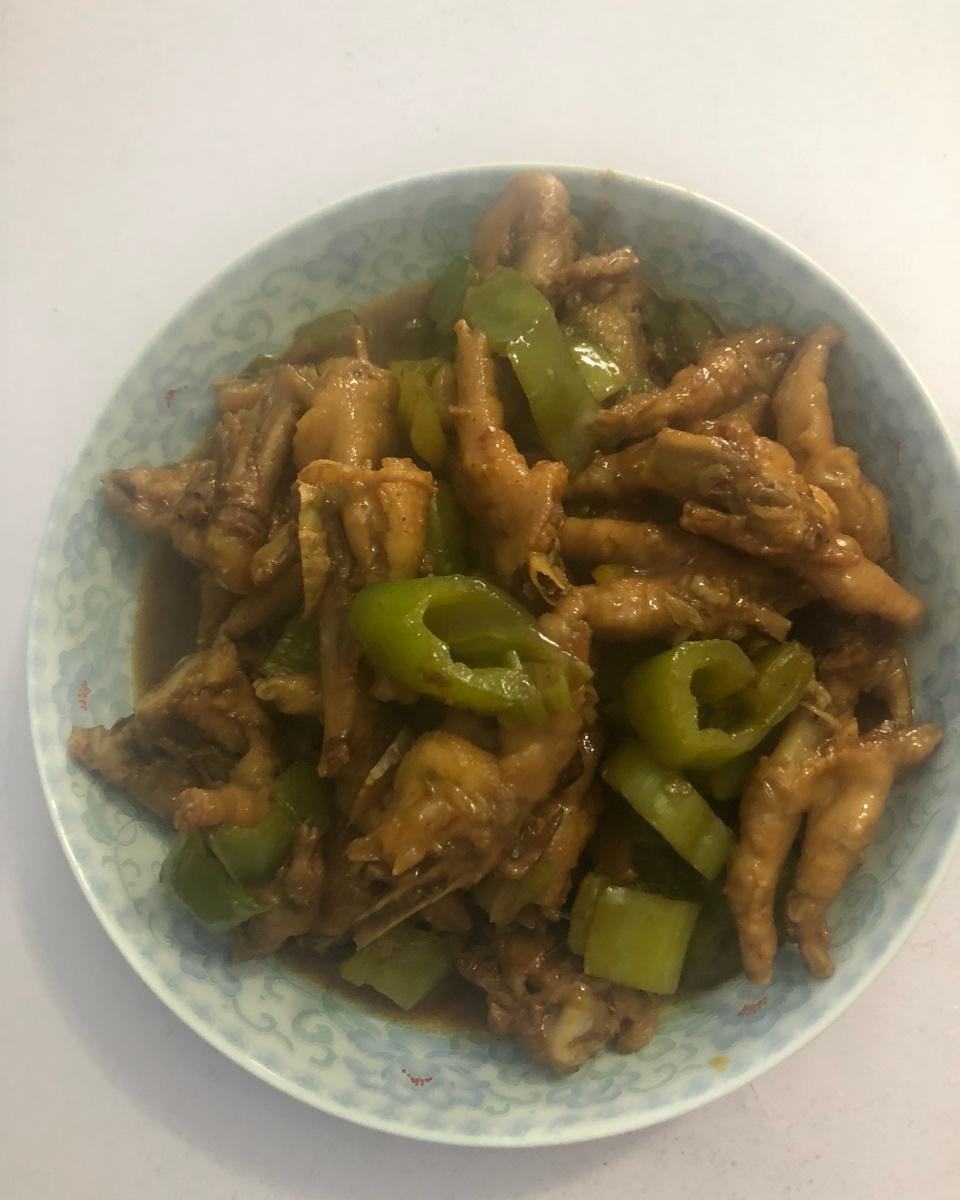 青椒鸡爪