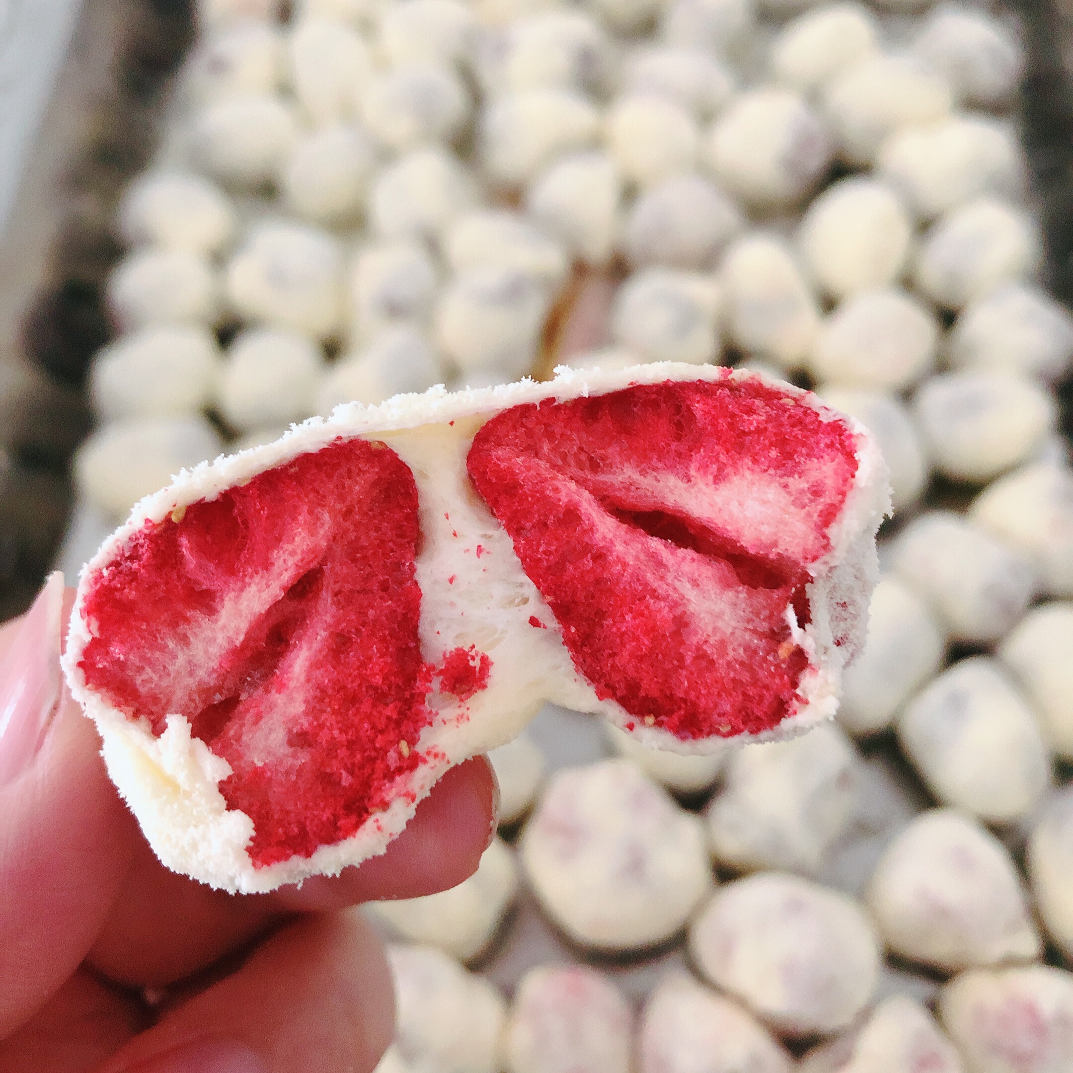 网红零食奶莓奶枣的做法