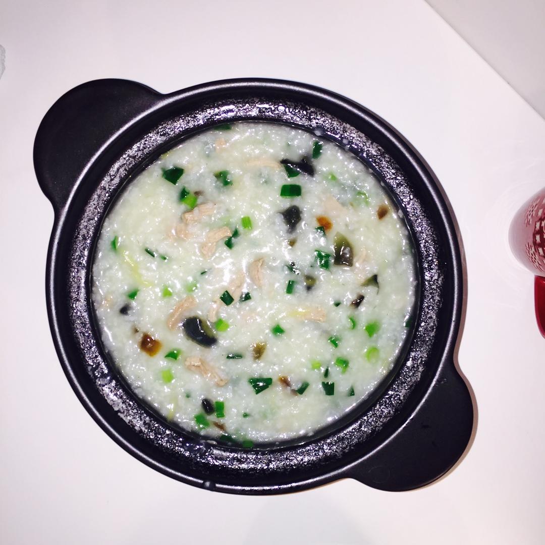 皮蛋瘦肉粥 Pidan & Pork Rice Soup