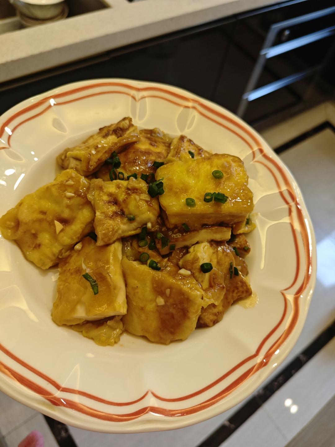 无敌好吃的香煎豆腐